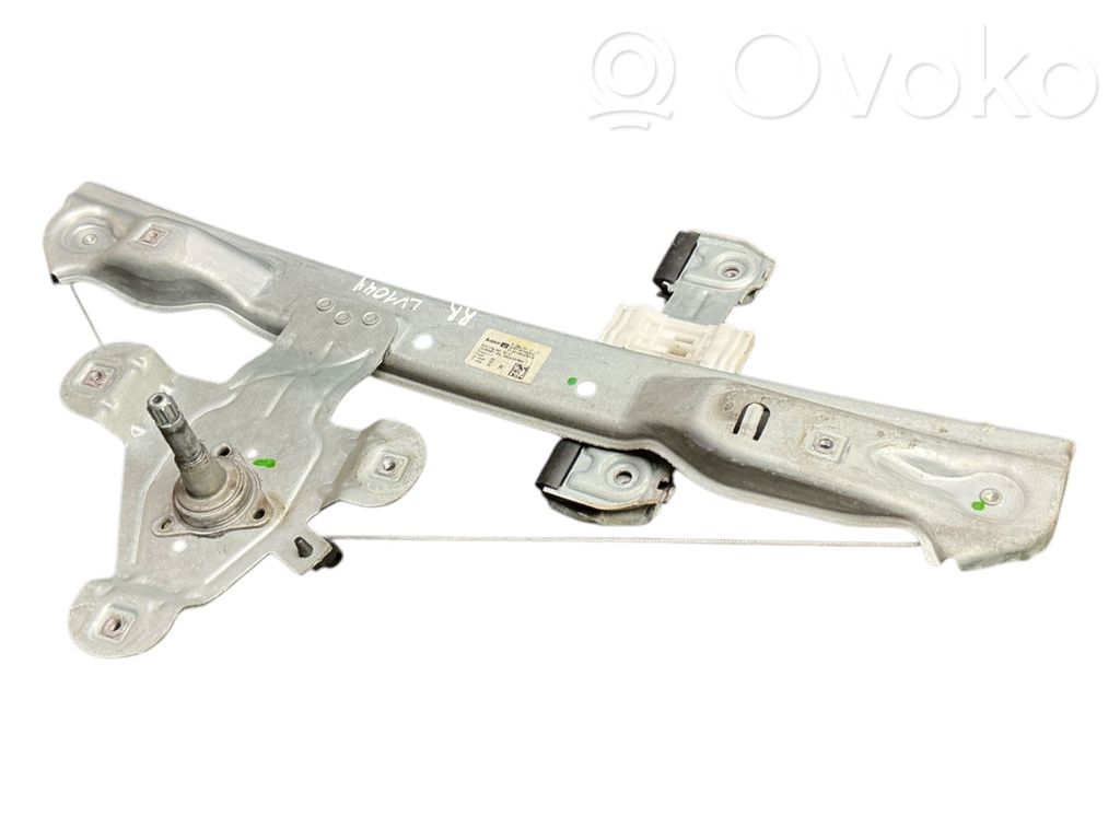 Opel Meriva B Mechanizm podnoszenia szyby tylnej bez silnika 