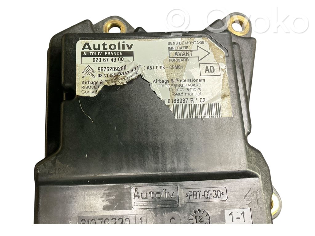 Citroen C3 Airbag control unit/module 
