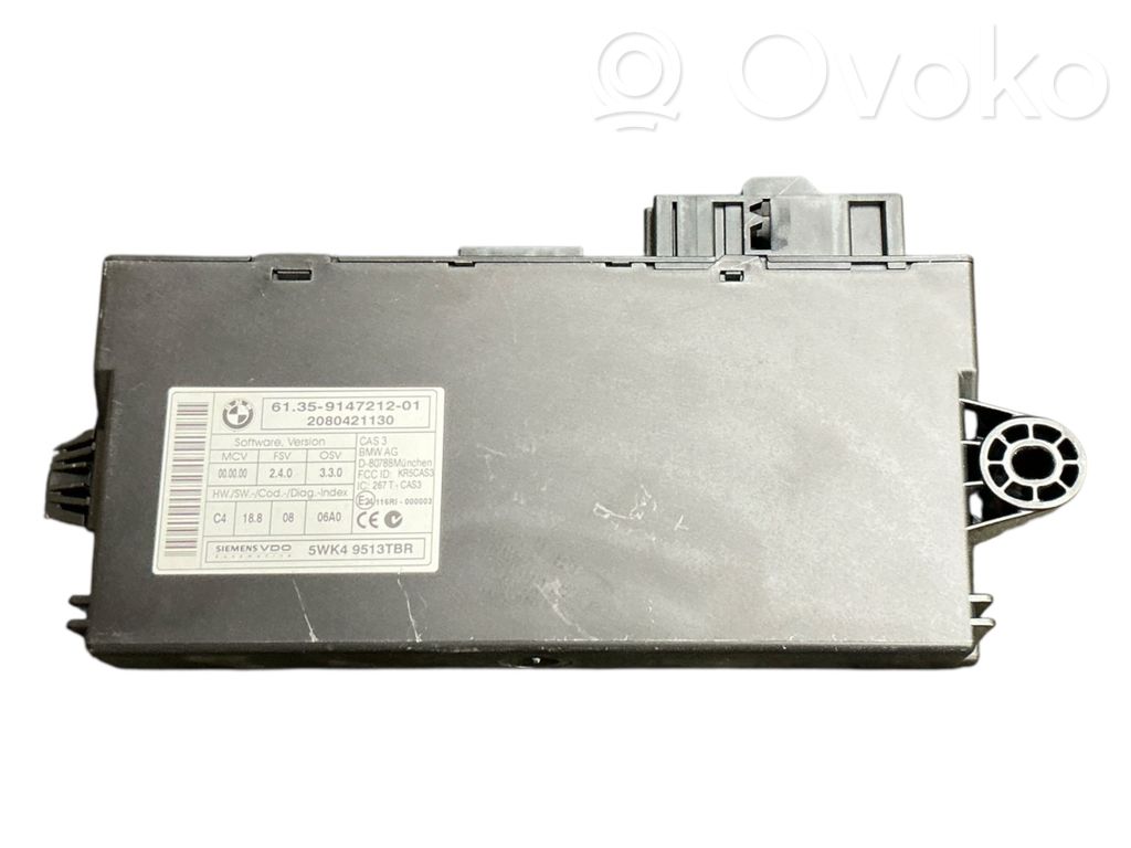 BMW 3 E90 E91 Keyless (KESSY) go control unit/module 