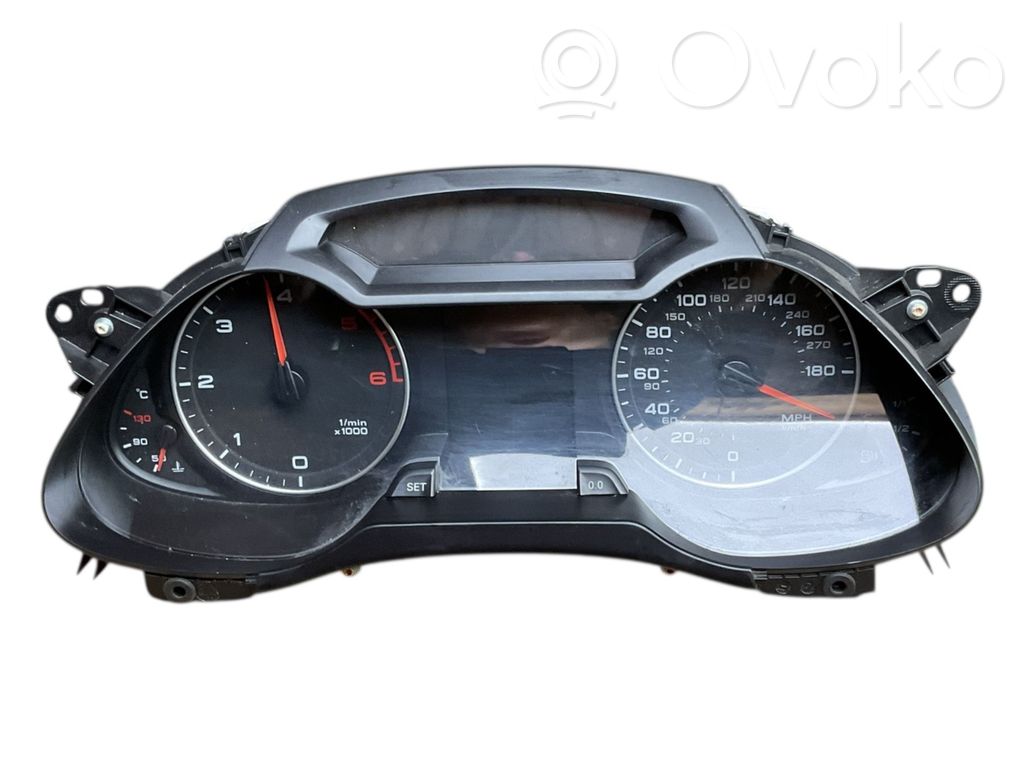 Audi A4 S4 B8 8K Geschwindigkeitsmesser Cockpit 