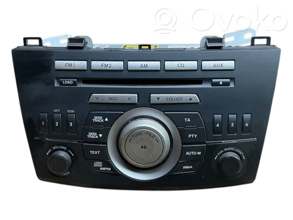 Mazda 3 II Radio/CD/DVD/GPS head unit 