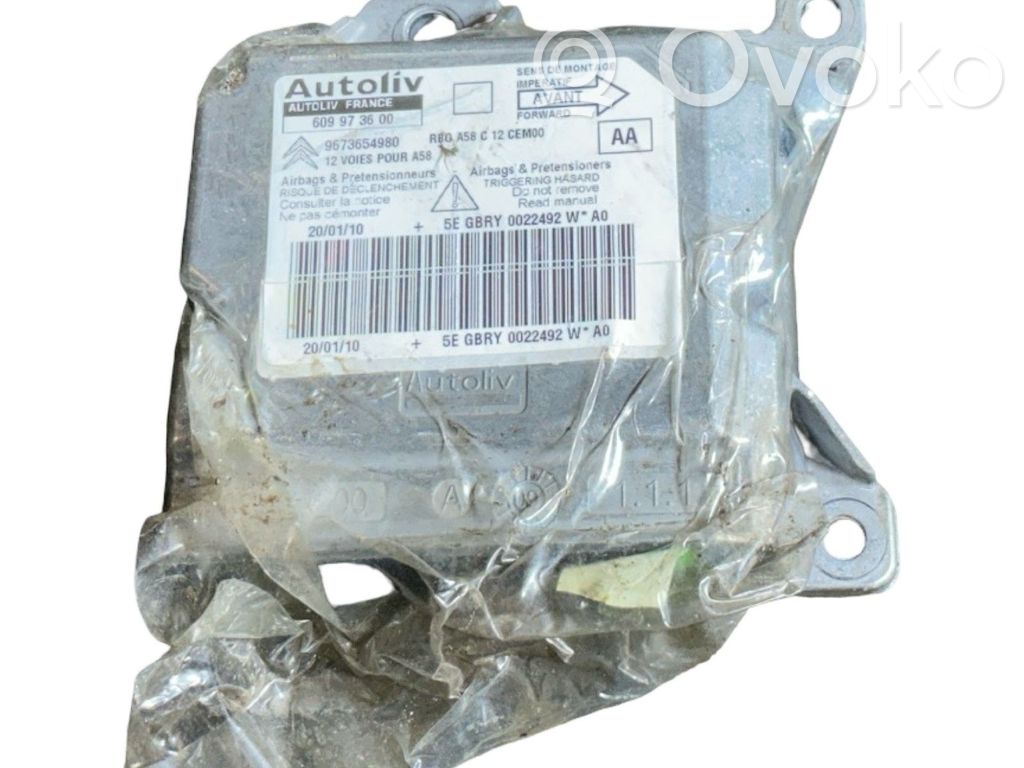 Citroen C3 Airbag control unit/module 