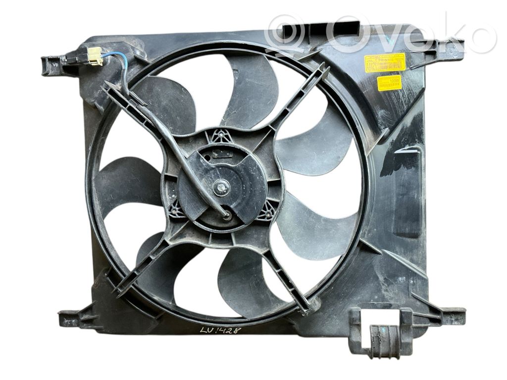 Chevrolet Spark Elektrisks radiatoru ventilators 