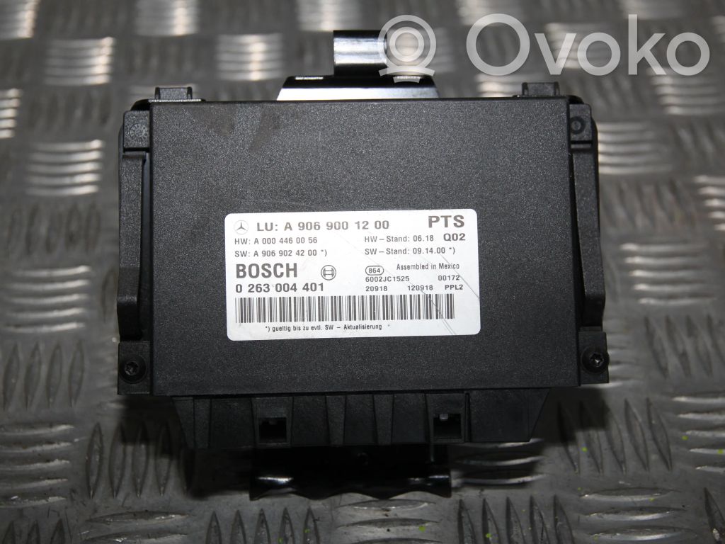 Mercedes-Benz Sprinter W906 Unidad de control/módulo PDC de aparcamiento 