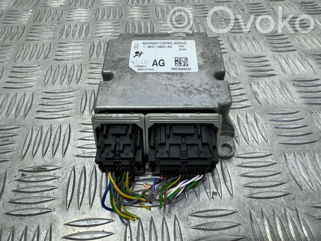 Unidad de control/módulo del Airbag   BK2T14B321AG,17FEB2015,P0471BA0433