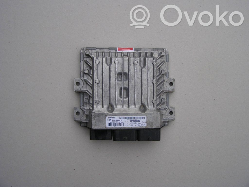 Engine control unit/module ECU   S180129201H,9691519980