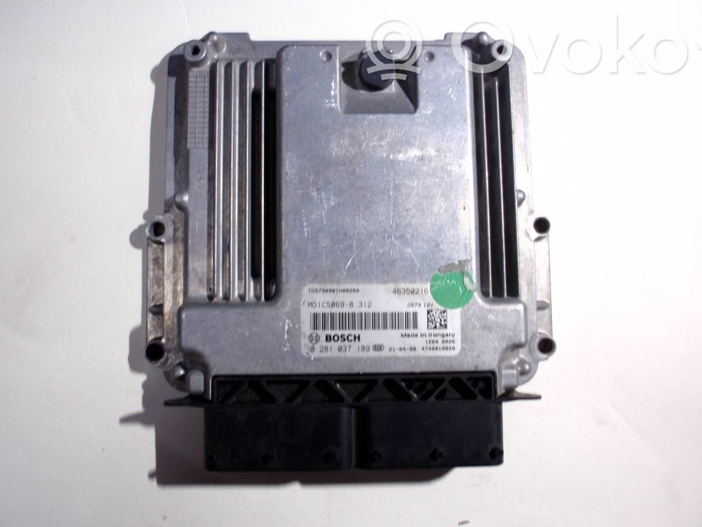 Fiat Ducato Engine ECU kit and lock set 