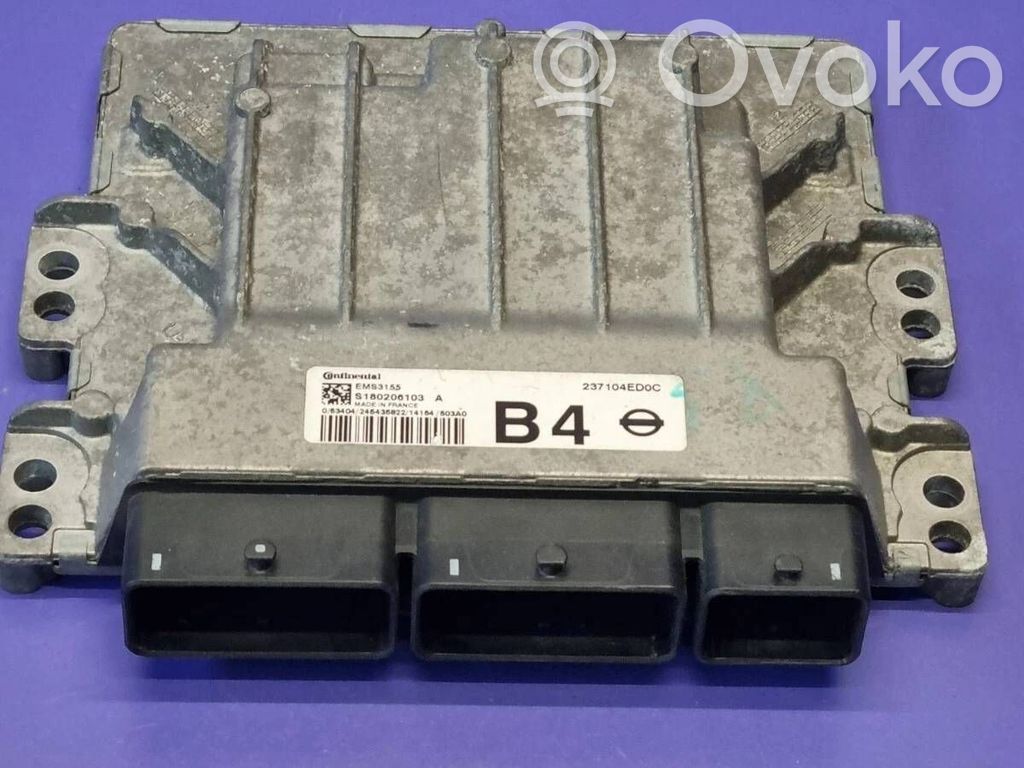 Nissan Qashqai Unité de commande, module ECU de moteur 