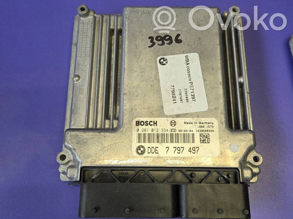 BMW 3 E90 E91 Engine control unit/module 