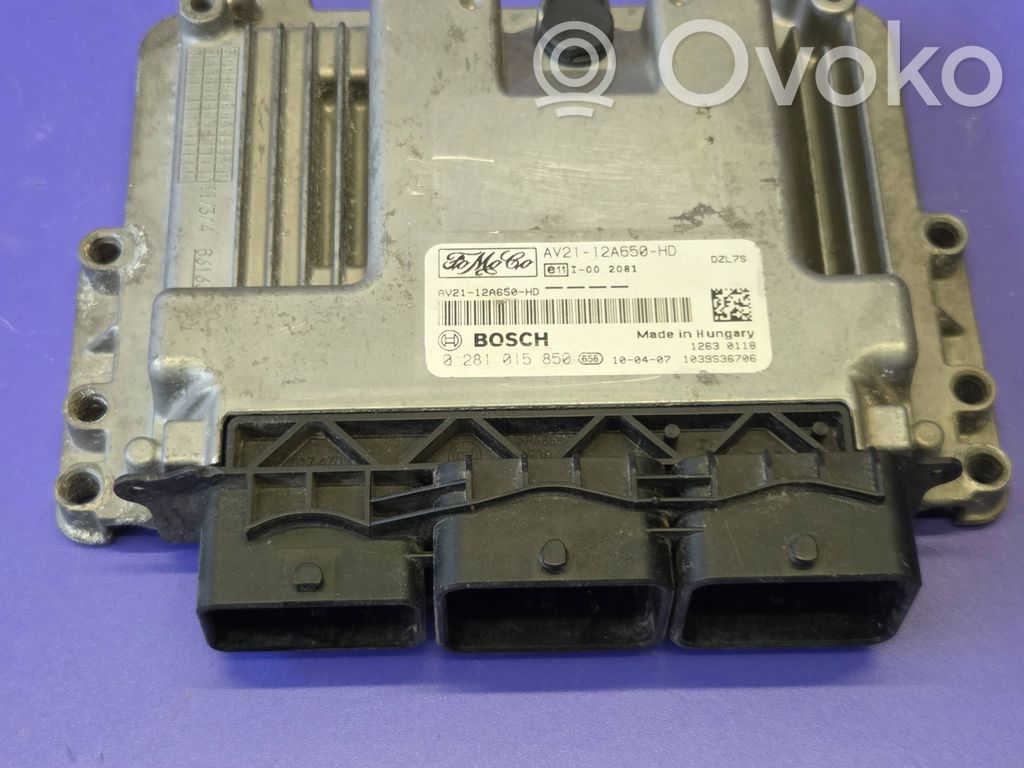 Ford Fiesta Engine control unit/module 
