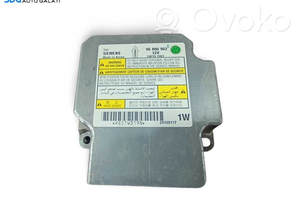 Chevrolet Aveo Unidad de control/módulo del Airbag