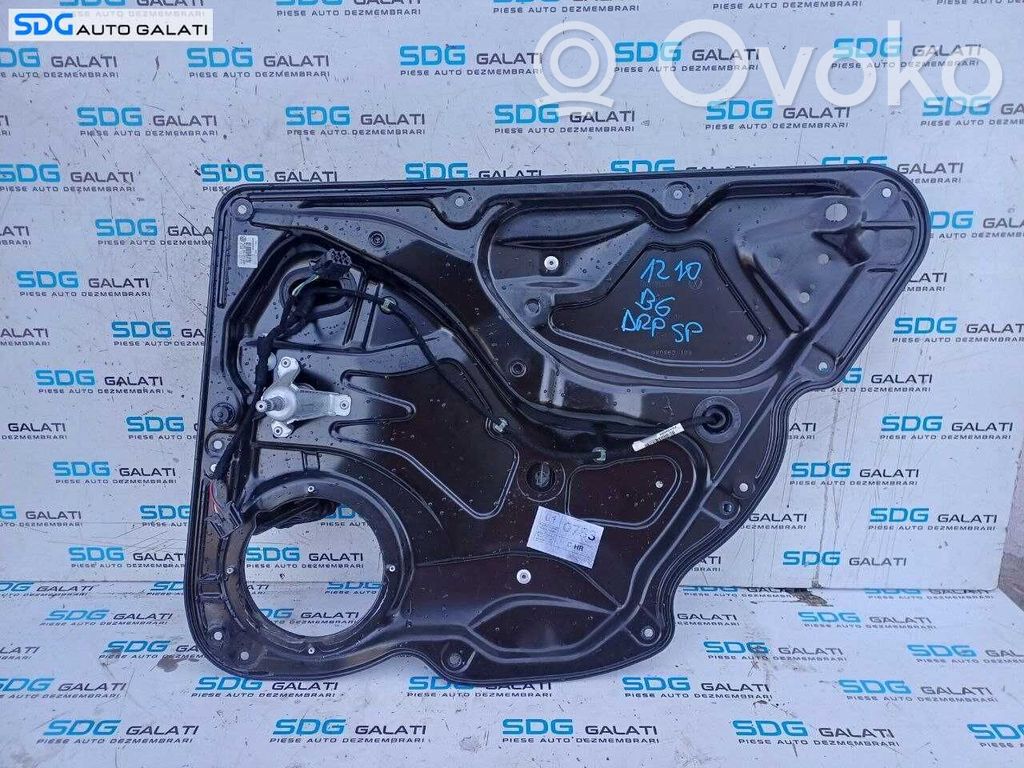 Volkswagen PASSAT B6 Regulador de puerta trasera con motor
