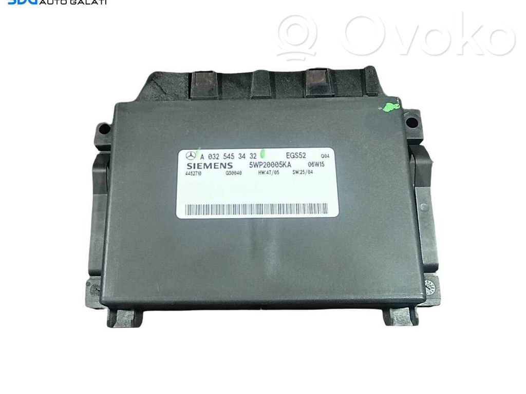 Mercedes-Benz E W211 Unitate/modul de control cutie de viteze
