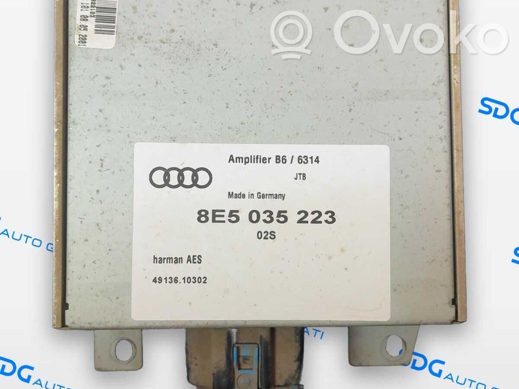 Audi A4 S4 B6 8E 8H Endstufe Audio-Verstärker 
