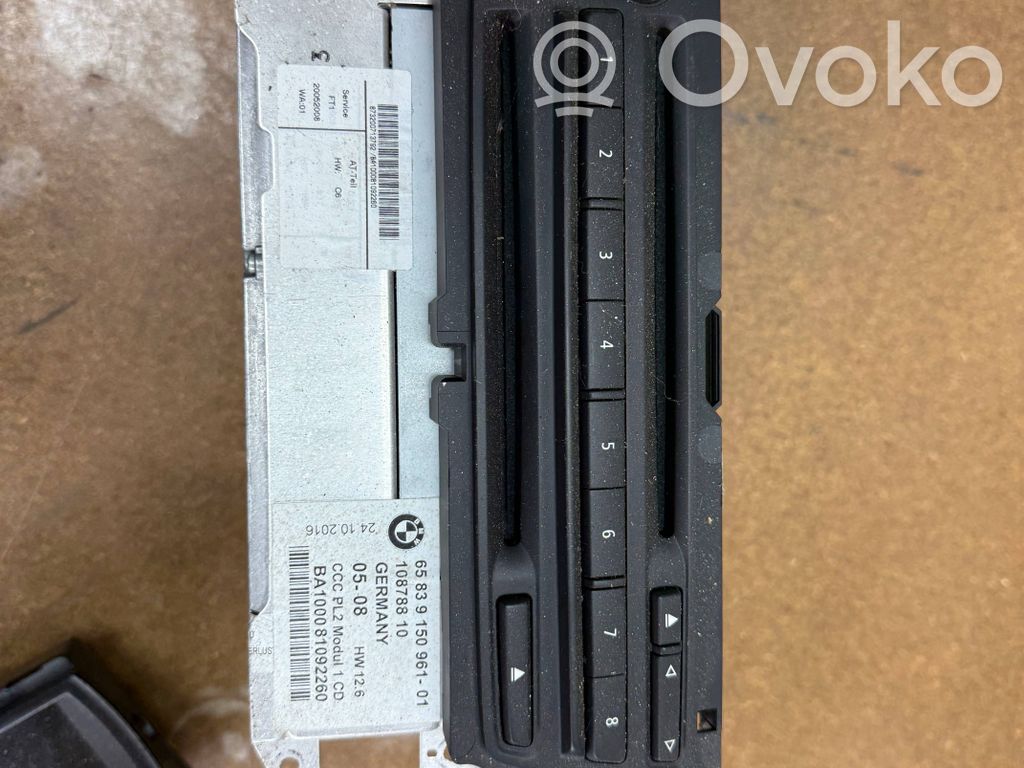 BMW 3 E90 E91 Unidad delantera de radio/CD/DVD/GPS 