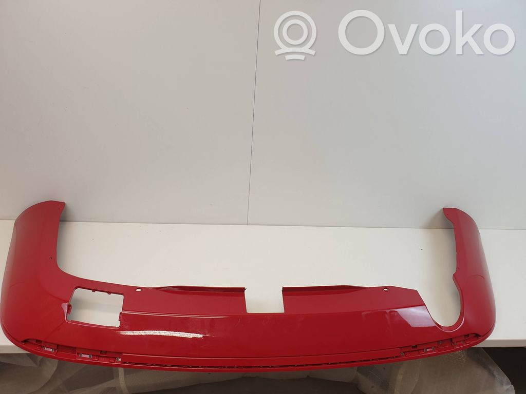 Volkswagen Golf VI Moldura inferior del parachoques trasero 