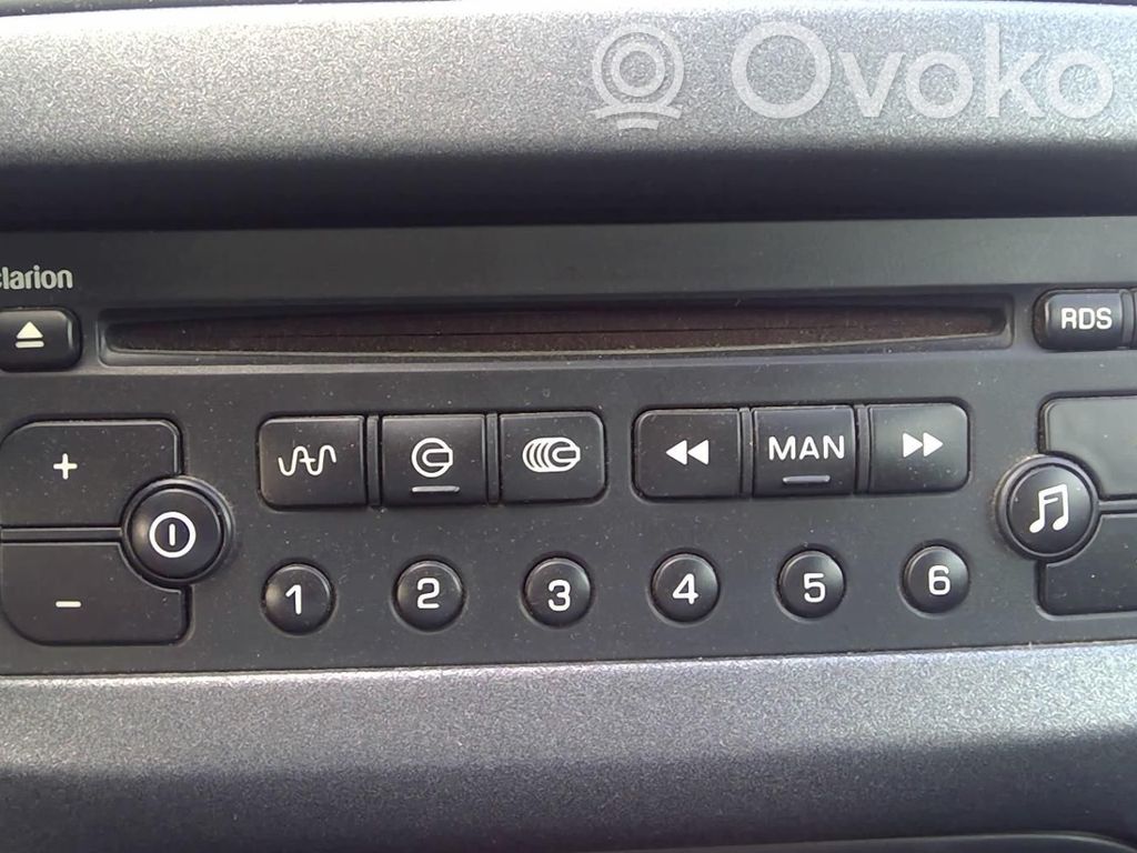 Peugeot 206 Panel / Radioodtwarzacz CD/DVD/GPS 