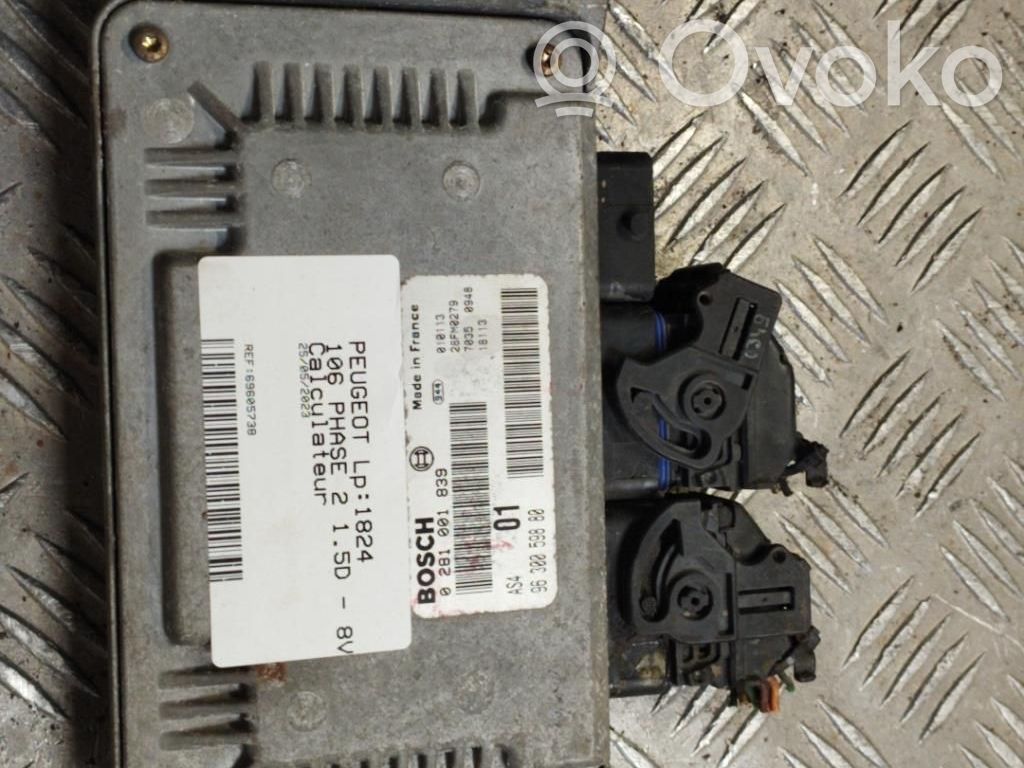 Peugeot 106 Unidad de control/módulo del motor 