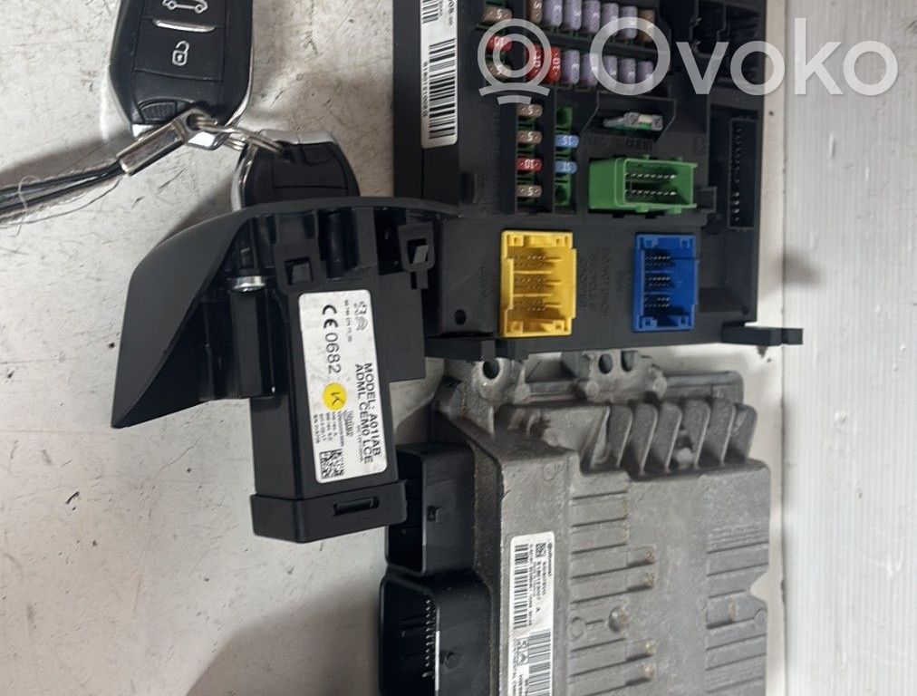Citroen DS5 Engine ECU kit and lock set 