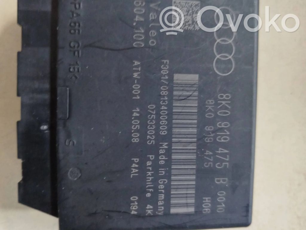 Audi A4 S4 B8 8K Parking PDC control unit/module 