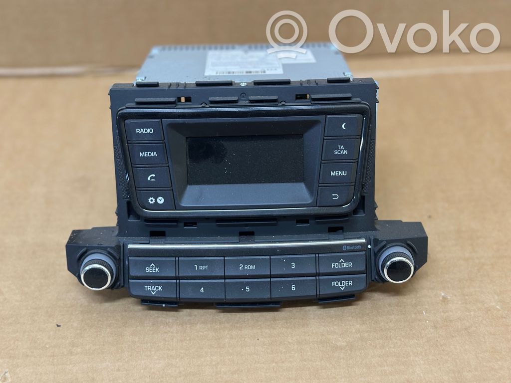 Hyundai Tucson TL Unidad delantera de radio/CD/DVD/GPS 