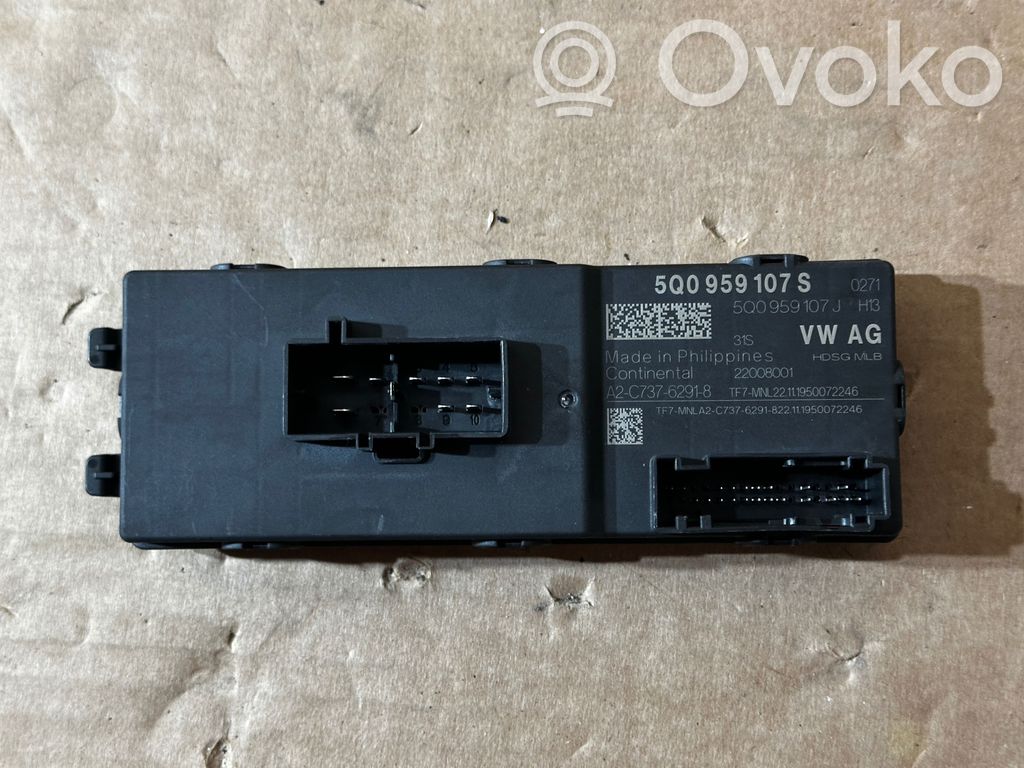 Audi Q3 F3 Tailgate/trunk control unit/module 