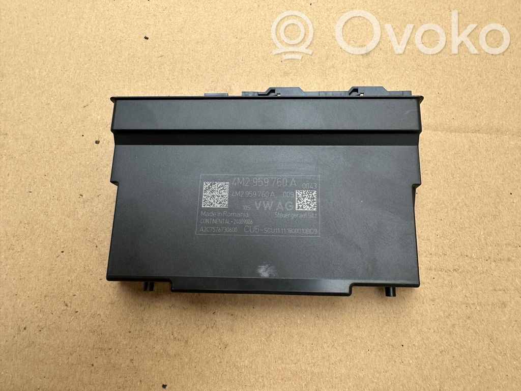 Audi A5 Seat control module 