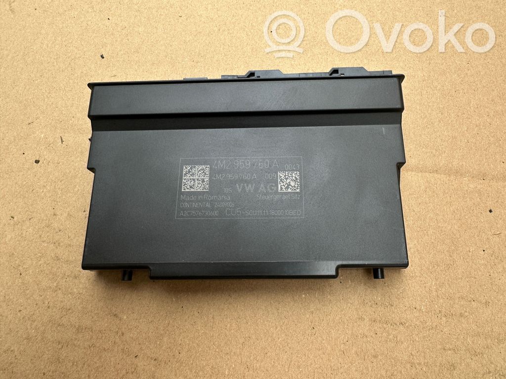 Audi A5 Seat control module 