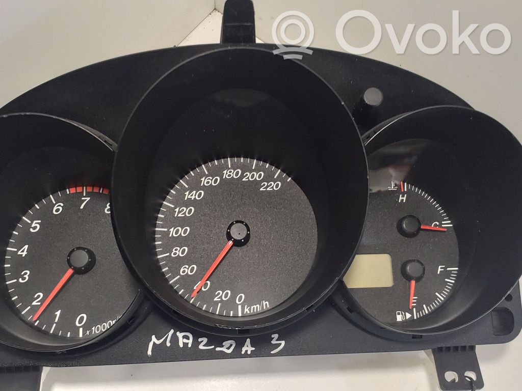 Mazda 3 II Speedometer (instrument cluster) 