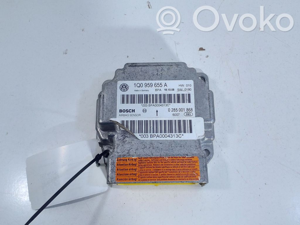 Volkswagen Eos Airbag control unit/module 