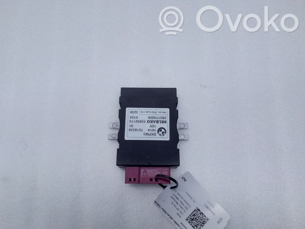 BMW 1 E81 E87 Fuel injection pump control unit/module 