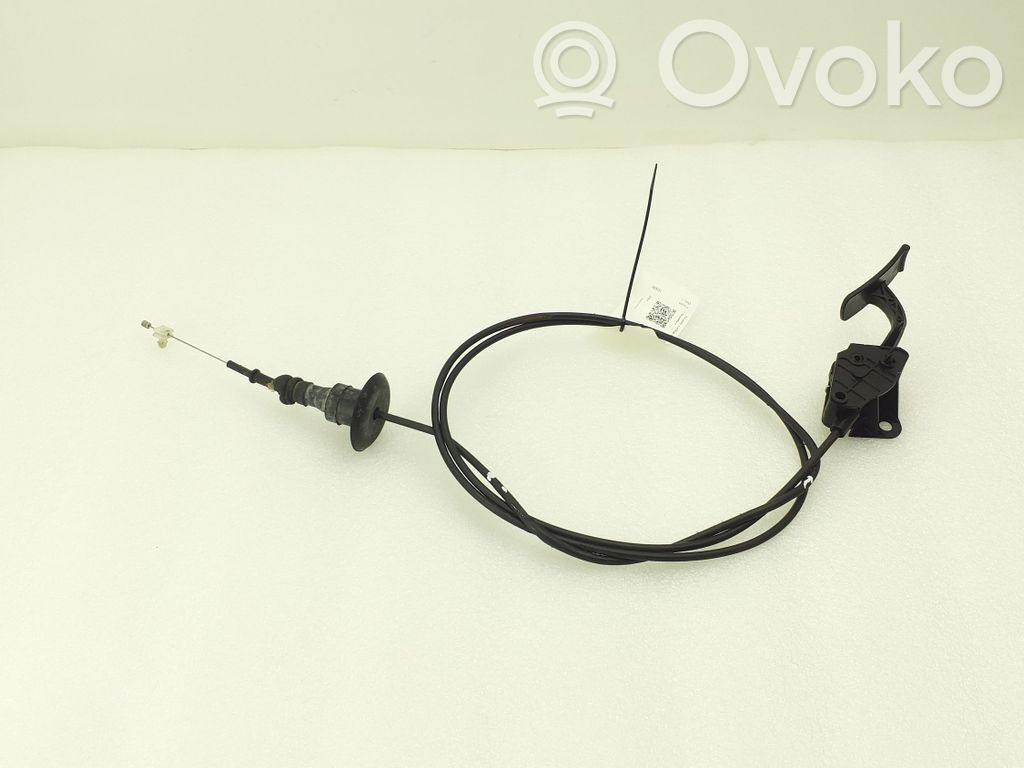 Engine bonnet/hood lock release cable