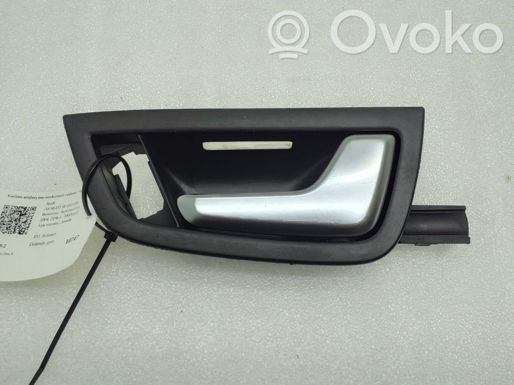 Audi A8 S8 D3 4E Rear door interior handle 