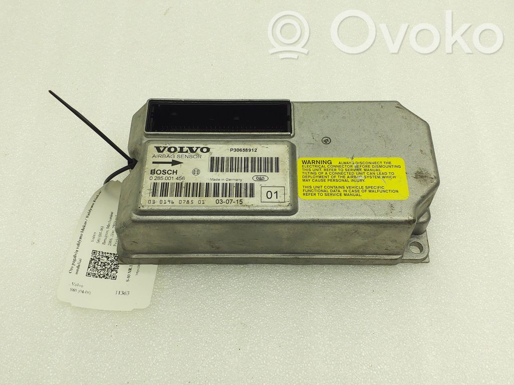 Volvo S80 Airbag control unit/module 