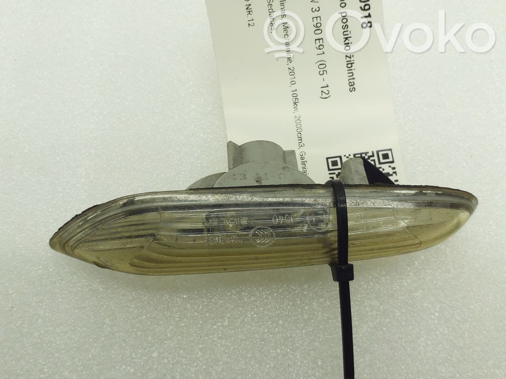 BMW 3 E90 E91 Front fender indicator light 
