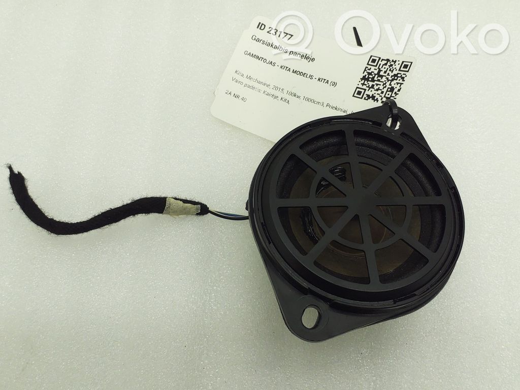 Volkswagen PASSAT B8 Panel speaker 