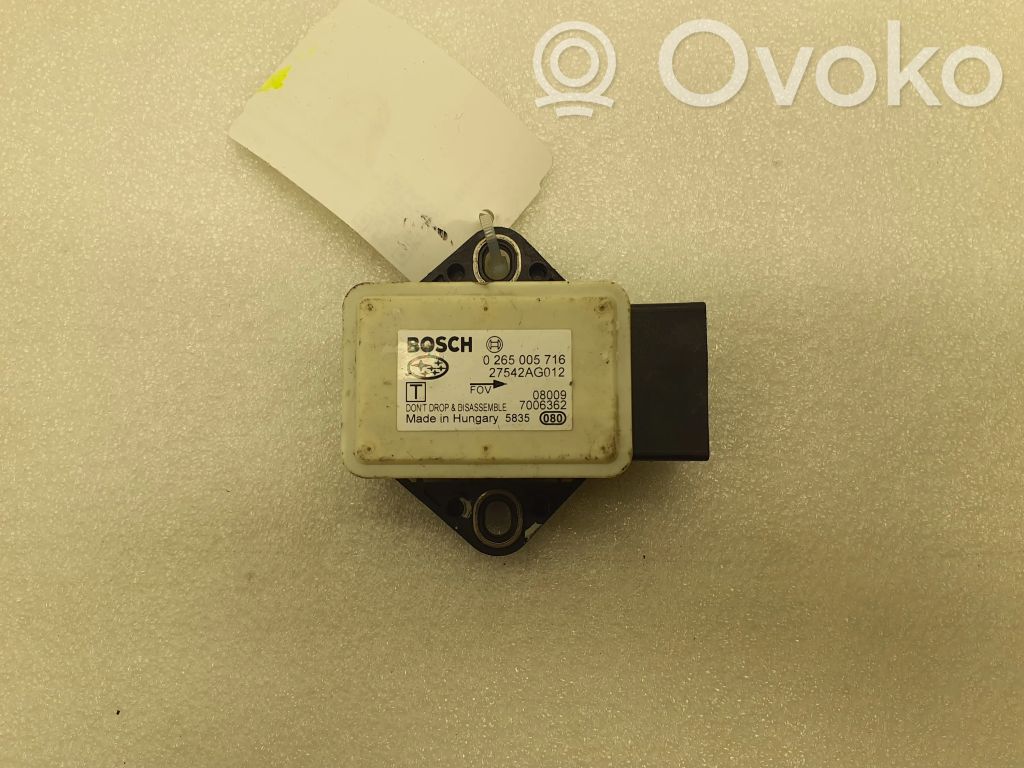 Subaru Outback ESP acceleration yaw rate sensor 