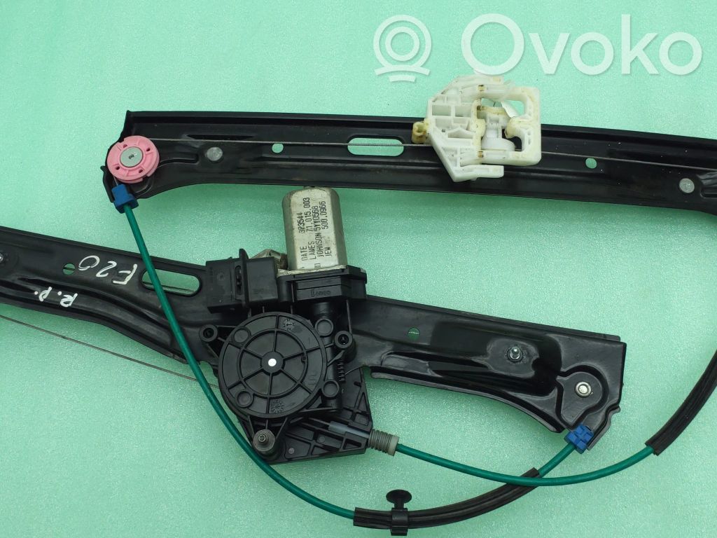 BMW 1 F20 F21 Front door window regulator with motor 
