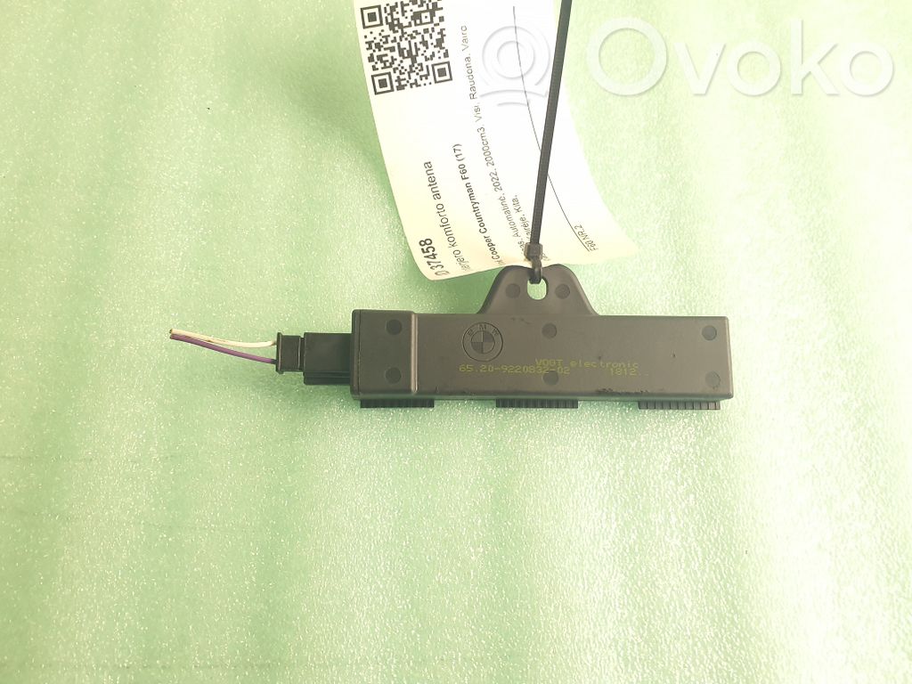 Mini Cooper Countryman F60 Interior comfort aerial antenna 