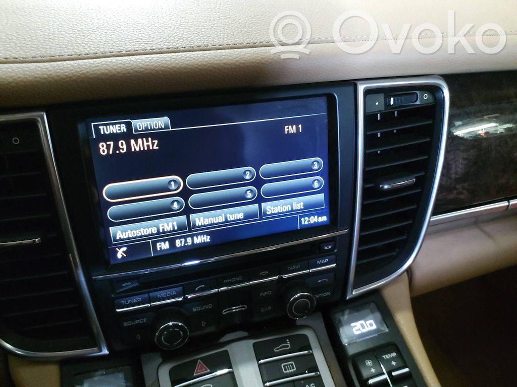 Porsche Panamera (970) Unità principale autoradio/CD/DVD/GPS 