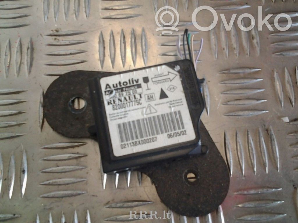 Renault Vel Satis Airbag deployment crash/impact sensor 