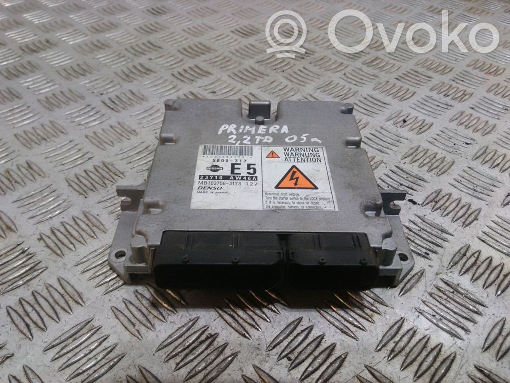 Nissan Primera Engine control unit/module 