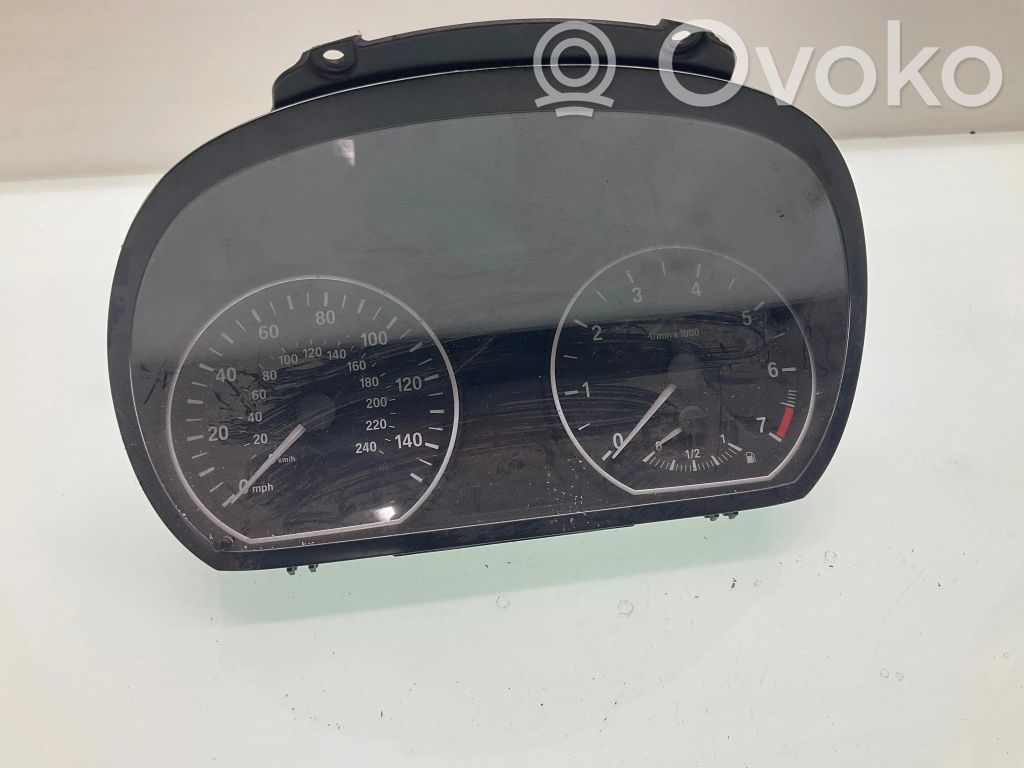 BMW 1 E81 E87 Speedometer (instrument cluster) 