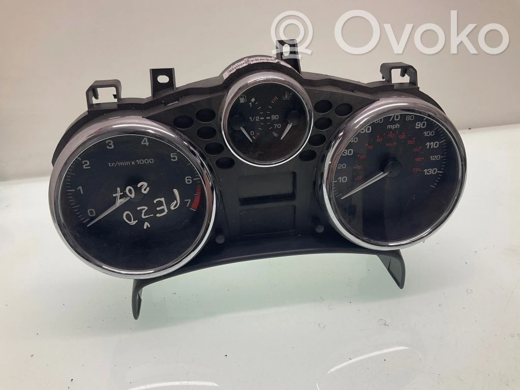 Peugeot 207 CC Speedometer (instrument cluster) 