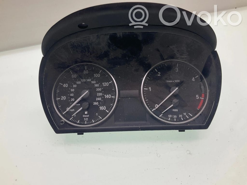 BMW 3 E90 E91 Speedometer (instrument cluster) 