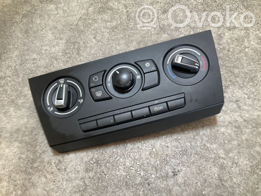 BMW 3 E90 E91 Climate control unit 