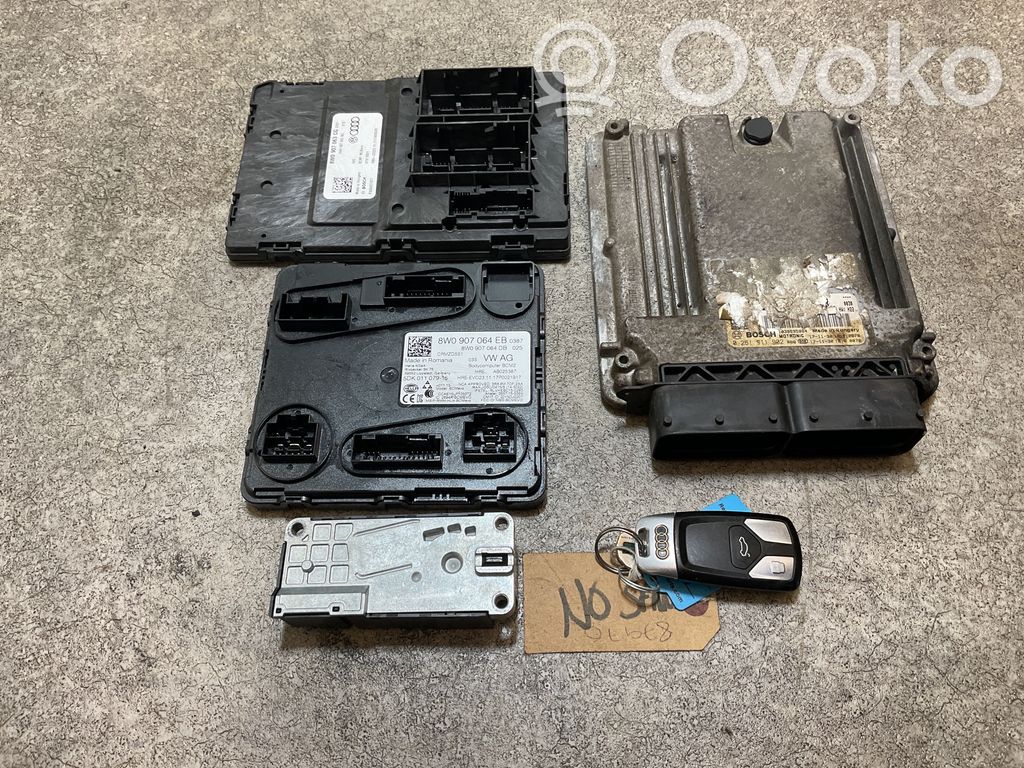 Audi A4 S4 B9 Kit centralina motore ECU e serratura 