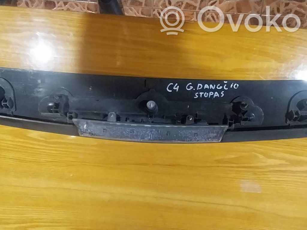 Citroen C4 I Tailgate/trunk spoiler 