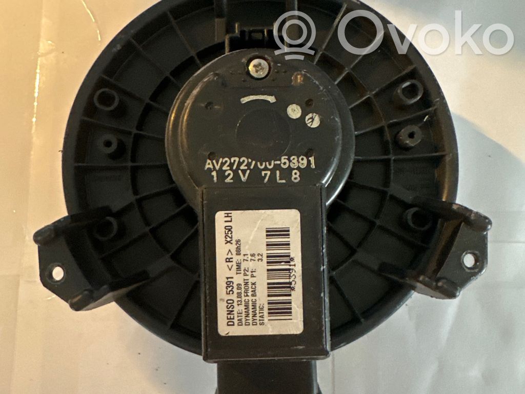 Jaguar XF Wentylator nawiewu / Dmuchawa 