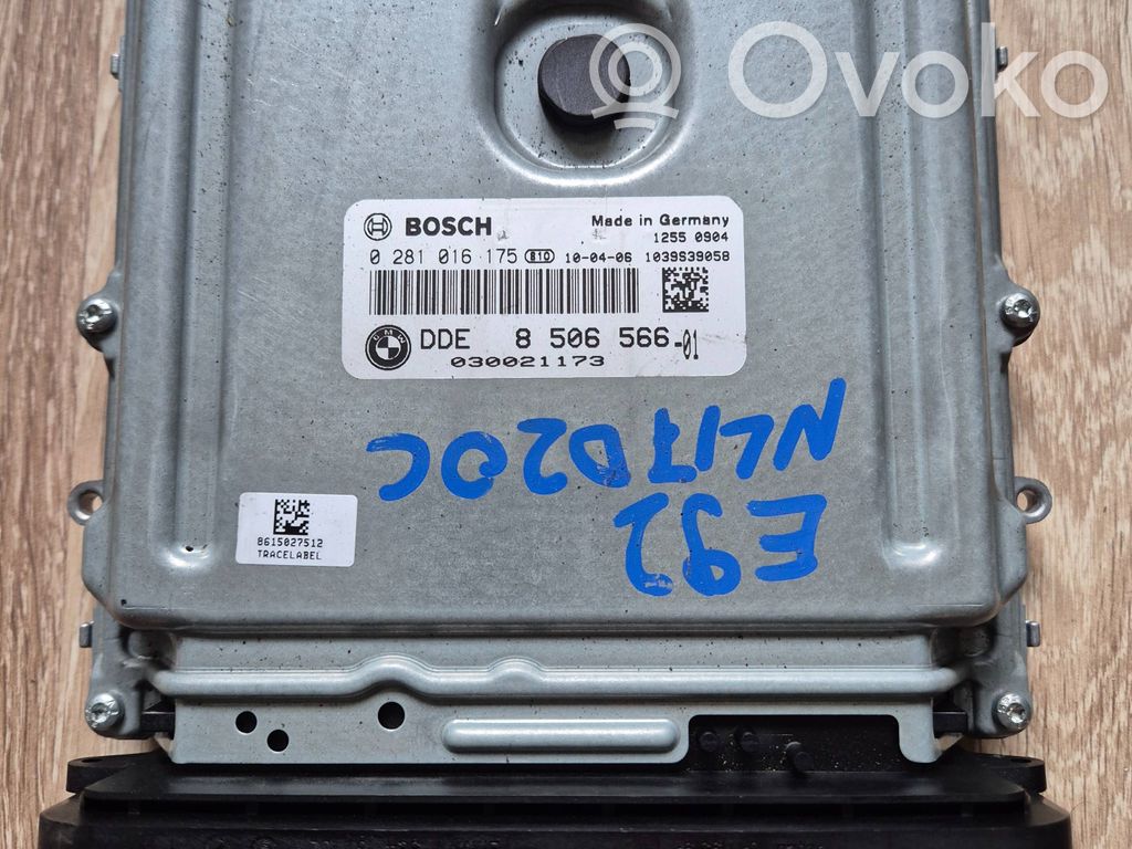 Engine control unit/module   0281016175,8506566,1039S39058,030021173